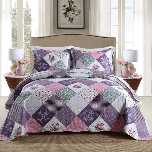 Patchwork bettüberwurf - patchwork,