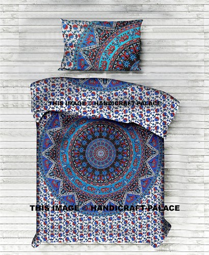 Indische mandala bettüberwurf - indische,
